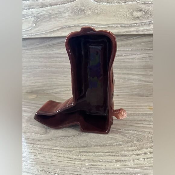 Cowboy boot dish - Picture 3 of 8
